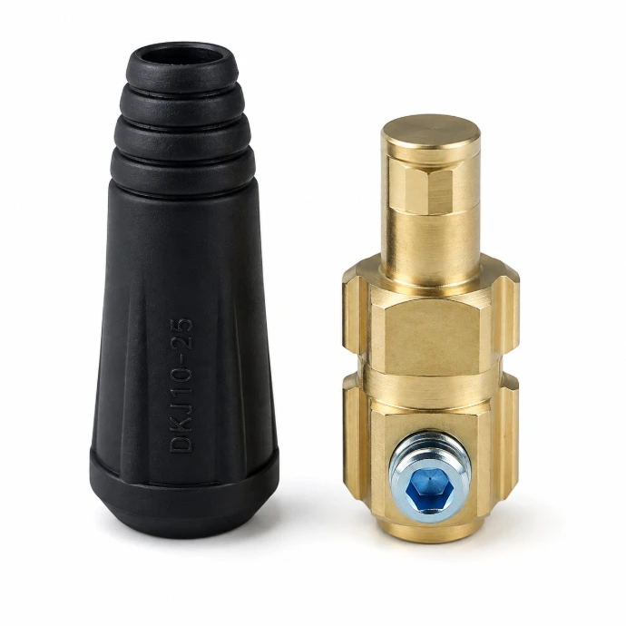 Conector macho pequeño